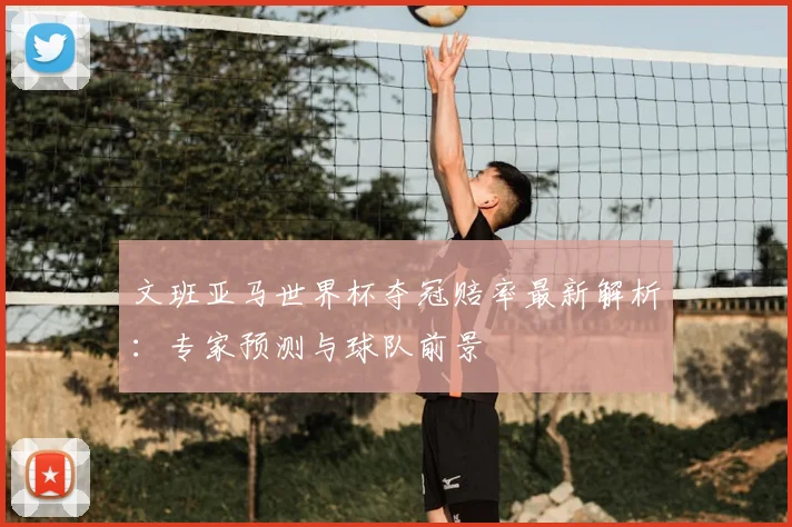 文班亚马世界杯夺冠赔率最新解析:专家预测与球队前景
