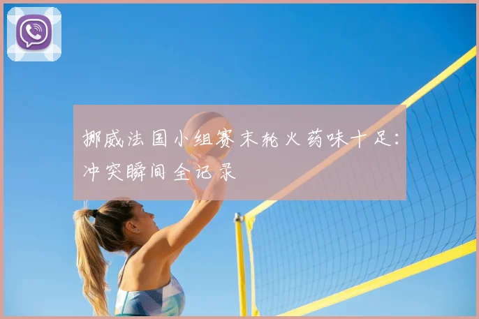挪威法国小组赛末轮火药味十足：冲突瞬间全记录